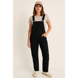 G-Star RAW 5621 3D Pouch Denim Overalls Women’s XS Black Utility Jumpsuit